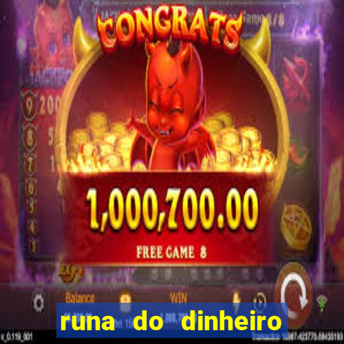 runa do dinheiro como ativar